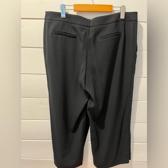 📍🖤Black culotte pants with wrap front – Laurèl – Size 12 (CA/US)🖤52/2 - Picture 8 of 11